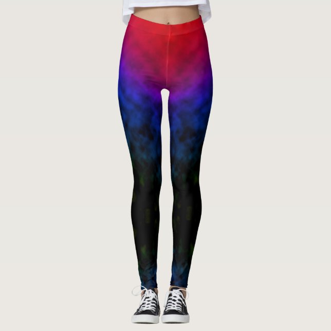 Leggings Crepúsculo de neón (Anverso)