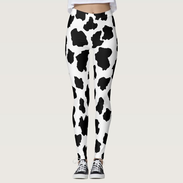 Leggings Criada holandesa adorable manchada Holstein de la (Anverso)