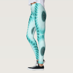 Leggings Criaturas del mar en torbellino...