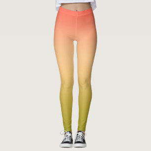 Leggings Crimen de color gris oscuro degradado de color bei