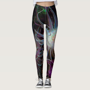 Leggings Crimson Anemone