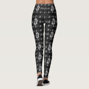 Leggings Criptodivisa digital de Bitcoin