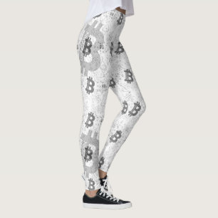 Leggings Criptodivisa digital de Bitcoin