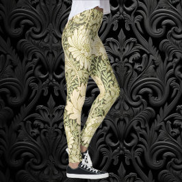 Leggings Crisantemo por William Morris, Arte de época
