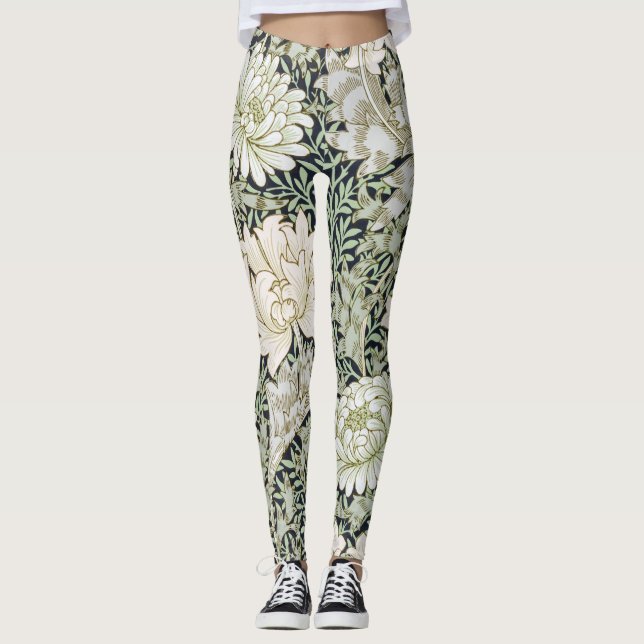 Leggings Crisantemo, William Morris (Anverso)