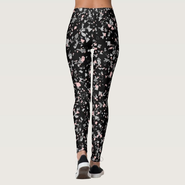 Leggings Cristales multicolores, cristales, multicolores (Reverso)