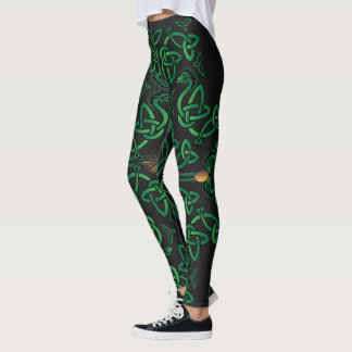 Leggings Cruz Celta del huevo Dragón