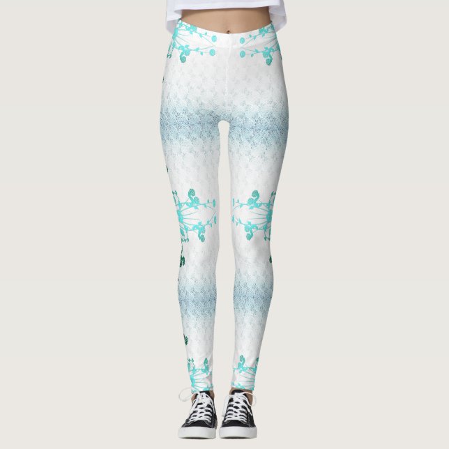 Leggings Cruz de la flor (Anverso)