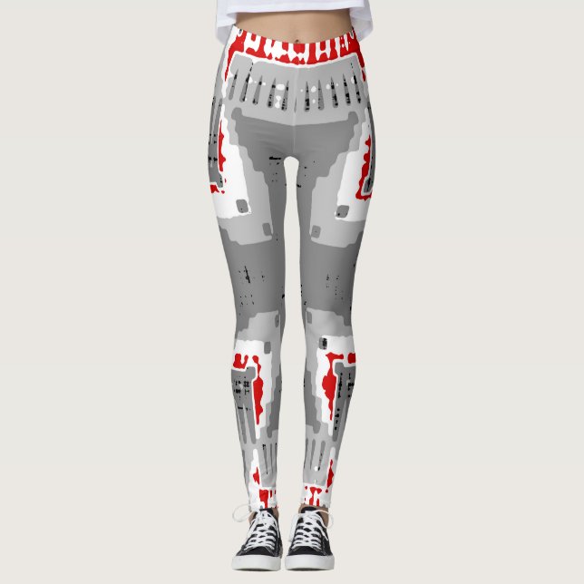 Leggings Cruz de plata (Anverso)