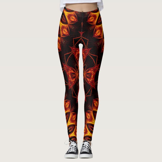 Leggings Cruz Ensanchada (Anverso)