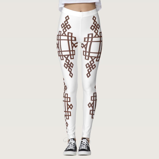 Leggings Cruz Etíope de Habesha – Tradit (Anverso)