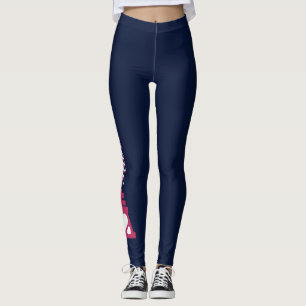 Leggings Cruz Roja clásica con corazones