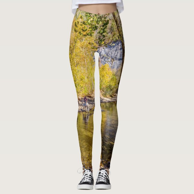 Leggings Cruzando El Río Búfalo (Anverso)