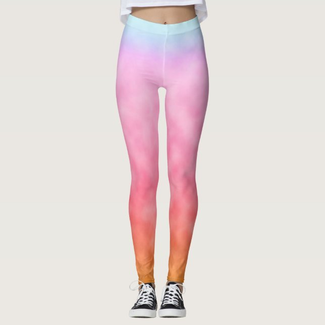 Leggings Cruzando Pastel (Anverso)
