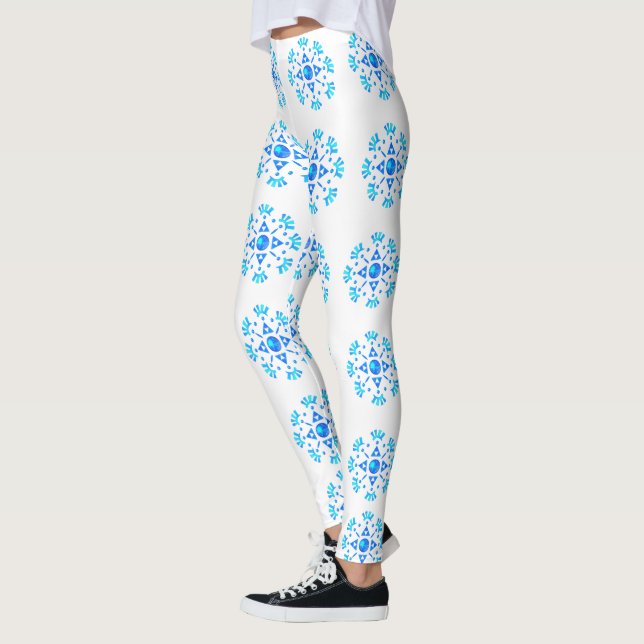 Leggings Crystal Snowflake (Izquierda)