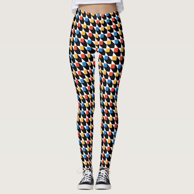 Leggings Cuadrados coloridos (Anverso)