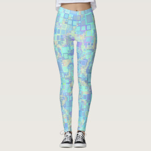 Leggings Cuadrados Divertidos Coloridos y Funky