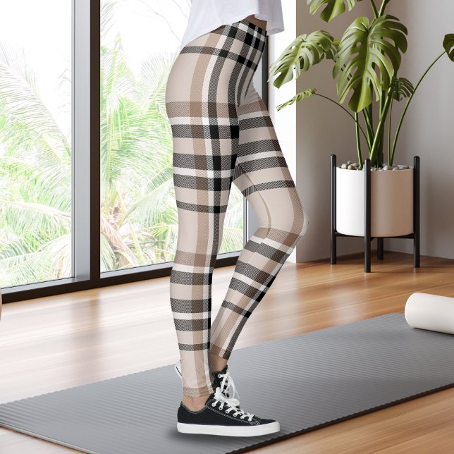 Leggings Cuadro beige  (Subido por el creador)
