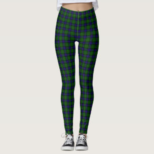 Leggings Cuadros azul verde tartán de Sinclair