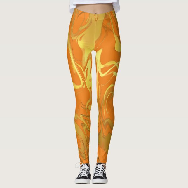 Leggings Cualquier color con martillos dorados (Anverso)