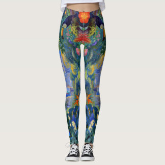 Leggings Cuando la vida silvestre observa Manhattan – Un pa