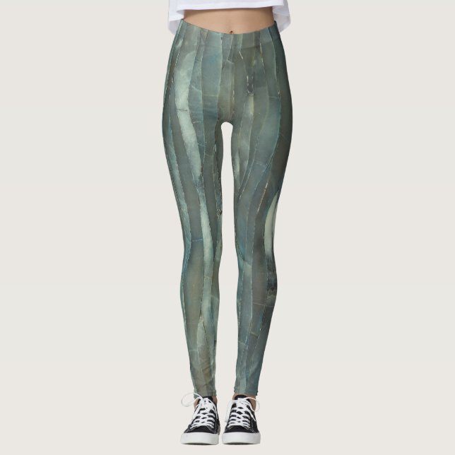 Leggings Cuarteto de mossy verde (Anverso)
