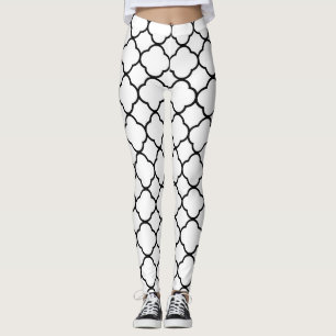 Leggings Cuaterfoil blanco