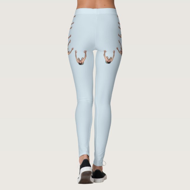 Leggings Cuatro Boostigos Por Media Luna (Leggings) (Reverso)