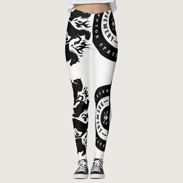 Leggings Cuatro piernas de jinetes (Anverso)