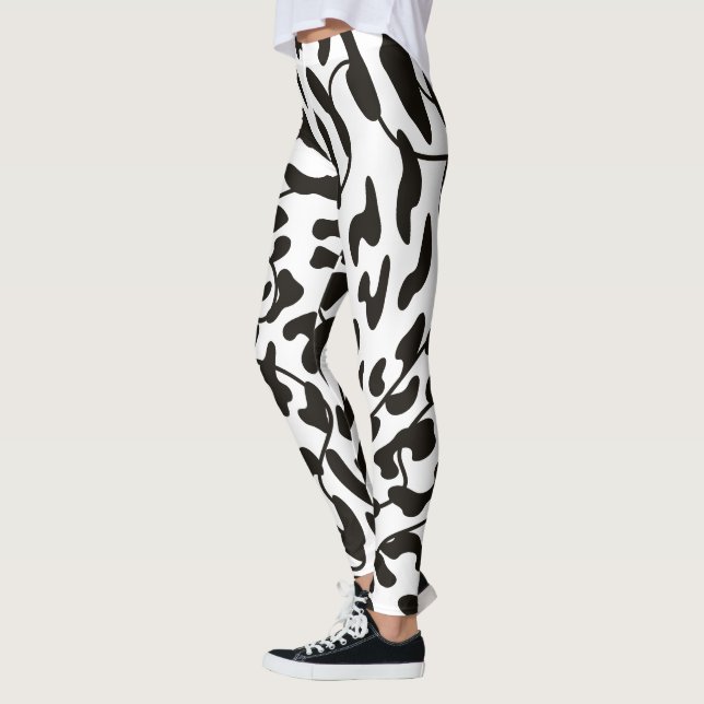 Leggings Cubierta bovina de color agua (Izquierda)