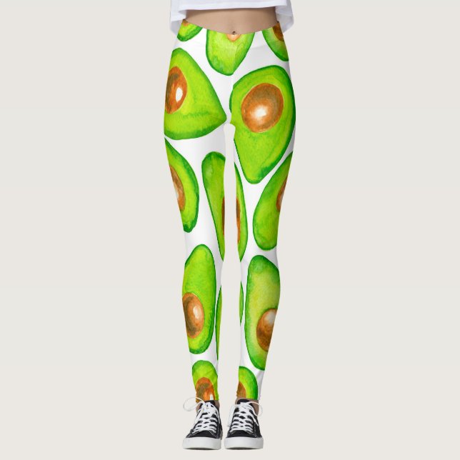 Leggings Cubierta de aguacate (Anverso)
