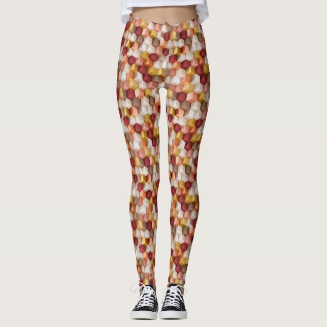 Leggings Cubos divertidos (Anverso)