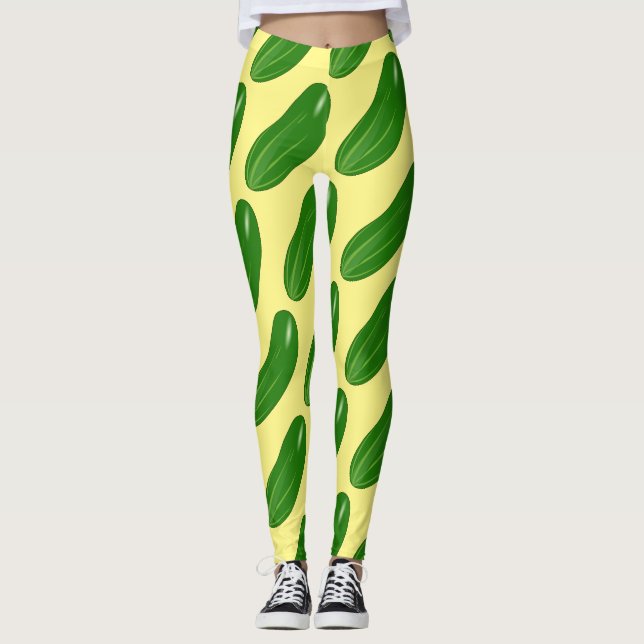 Leggings Cucumbers Thunder_Cove (Anverso)