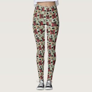 Leggings Cuello de oso negro