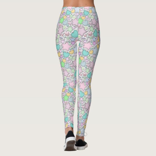 Leggings Cuentas de vidrio, joyería (Reverso)
