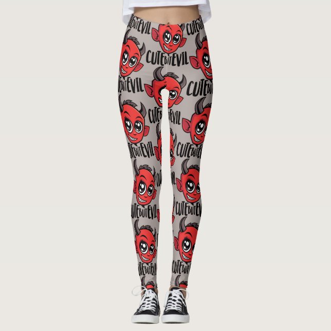 Leggings Cuerdo pero malvado (Anverso)