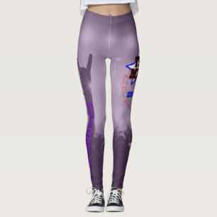Leggings ¡Cuernos para arriba!  Púrpura