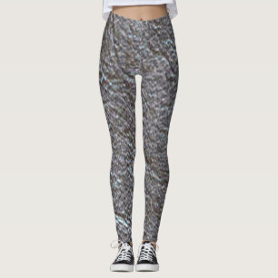 LEGGINGS CUERO NEGRO