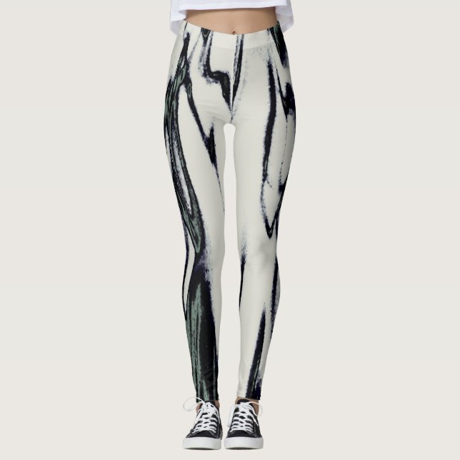Leggings Cuevas de hielo - Piernas (Anverso)