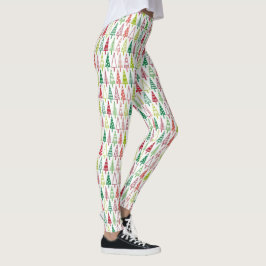 Leggings Cuidada Navidad Árbol vacaciones Yule Año Nuevo Bl