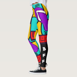 Leggings Cuidado Con La Chancla Funny
