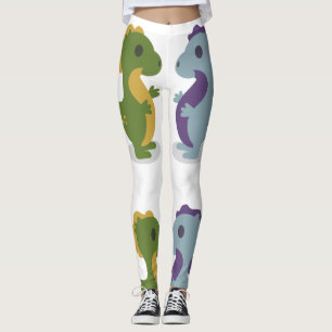 Leggings Cuidado par de dinosaurios Thunder_Cove