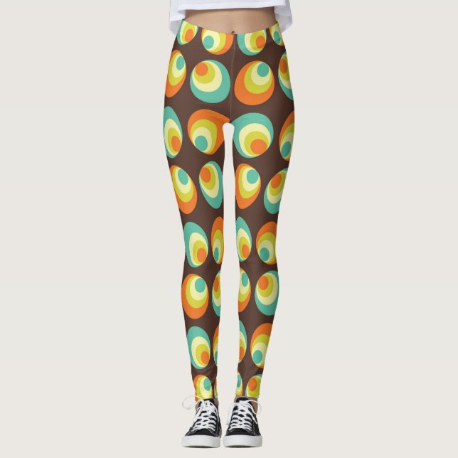 Leggings Cultura pop retro de los años 60 (Anverso)