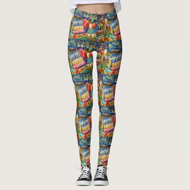 Leggings cumpleaños (Anverso)