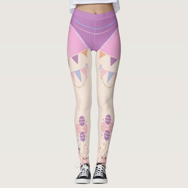 Leggings cumpleaños feliz (Anverso)