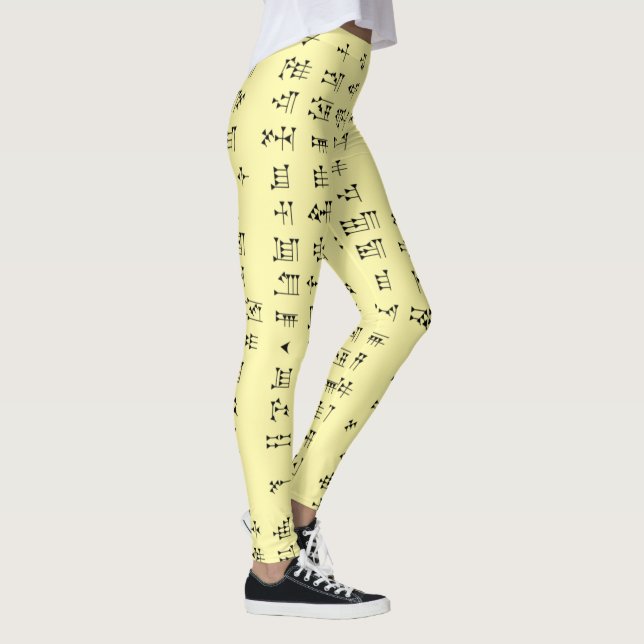 Leggings Cuneiforme sumeriano ~ Akkadian ~ Babilonia ~ (Derecha)