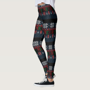 Leggings Cuño navideño