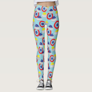 Leggings Curando Ice Sport Stones y Trama de blancos