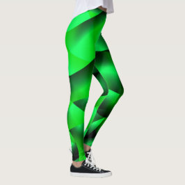 Leggings Curling verde limón y negro, con sombra?