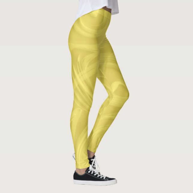 Leggings Cursos sobre arte amarillo (Derecha)